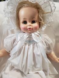 Vintage 1974 Horsman BIG BEAUTIFUL BABY Doll 23" Blue ...