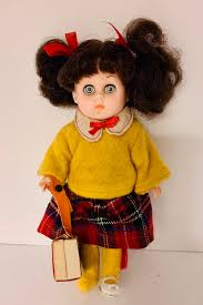 Vintage Vogue Dakin 8” Doll Sleepy Eyes School Girl 80s Back ...