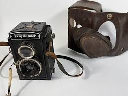 Vintage old German Voigtlander Brilliant CAMERA And Lens, COMPUR, Not Tested | eBay