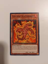 Yugioh Volcanic Scattershot Konami Like new | Mercari