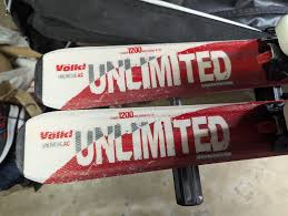 Used 120 Kids Skis Volkl Unlimited