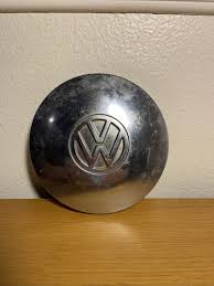Chrome Vintage Volkswagen VW Beetle Bus Bug Chromed Hubcap ...