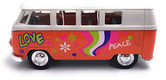 VW Bulli T1 Bus Model Car Licensed Product 1:3 4-1:3 9 ...