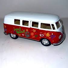 Kinsmart | Accents | Vintage Volkswagen Classic Bus 962 132 ...