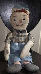 rare Antique early 1920's P.F. VOLLAND Raggedy Andy cloth ...