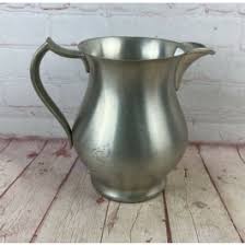 Pewter by Poole Pitcher