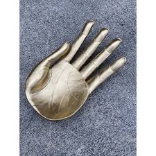 1990s Large Wooden Gilded Buddha Hand – Fig House Vintage