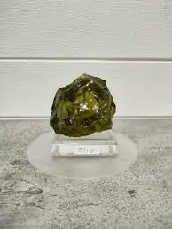 Raw Shining Andara Moss Green 531gr With Base (27) - Etsy