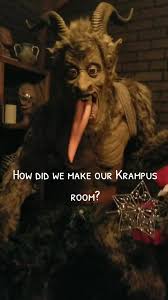 Krampus Decorated Houses | TikTok