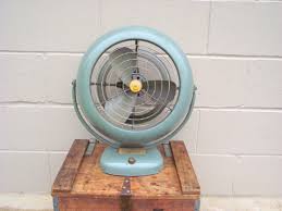 Vtg Atomic Vornado Fan Turquoise Mid-Century Retro ...