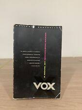 Vox by Nicholson Baker (1993, Trade Paperback) for sale online | eBay