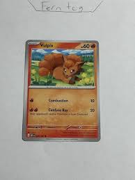 Pokemon Vulpix Common NM Obsidian Flames Ships Same Day! | eBay