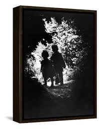 Children of Photographer with Eugene Smith Walking Hand in ...