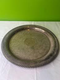 Vintage W.M. Rogers Silver-plated Serving Tray With a Floral ...