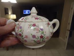 W S George Bolero Fiesta Creamer and Sugar with Lid 1941 | eBay