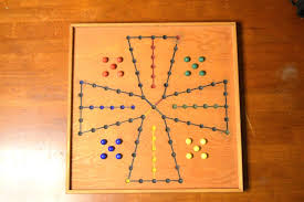 Vintage Ludo Marble Board Game Strategy Chinese Checkers ...
