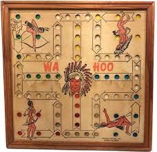 Vintage WaHoo Native American Indian Graphics Board Game ...