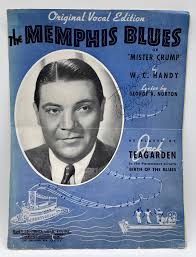 THE MEMPHIS BLUES. Sheet music signed by W.C. Handy | W. C ...