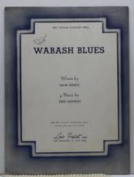 Wabash Blues - Dave Ringle & Fred Meinken - Sheet Music 1921 ...
