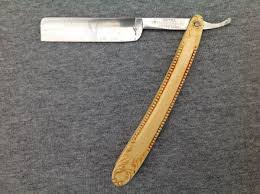 Extra Hollow Ground Sheffield Straight Razor, Fancy Scales ...