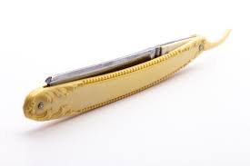 Unbranded Vintage Restored Straight Razor with Faux Ivory ...