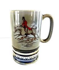 Vintage Wade Ireland Porcelain Stein Mug Music Box - My Wild ...