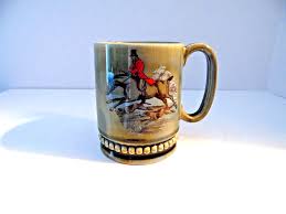 Iriish Porcelain Hunt Scene 8 oz Mug | eBay