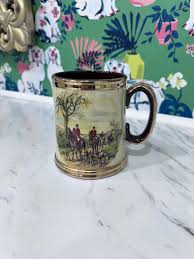 Vintage Gibsons Pottery Stein With Hunting Scene - Etsy