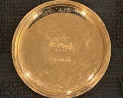 14K Gold WALTHAM Pocket Watch, 1800's, Crescent St. Grade - Etsy