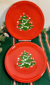 Vintage Waechtersbach Christmas Tree Serving Chop Plate West ...