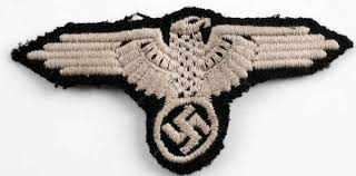 Sold at Auction: WWII GERMAN THIRD REICH SS PARTEIADLER PATCH