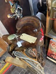 Vintage Saddle For Horse Brown Leather Old big1 | eBay