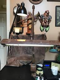 Vintage Dazor Floating Fixture # UL-P-2134. Mid Century Industrial Drafting Lamp | eBay