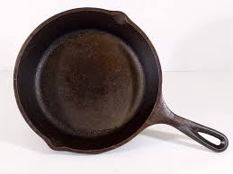Lodge 5SK Original 8" Cast Iron 1-7/8" Deep Skillet USA | eBay