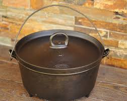 Antique DR Sperry & Co. Cast Iron Dutch Oven #1-3 Leg ...