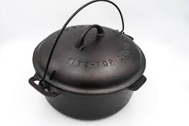 NICE Griswold No. 8 Iron Mountain Dutch Oven With a Tite-top ...