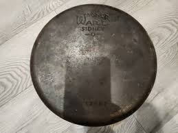 Vtg Wagner Ware Sidney -O- # 1268 D Cast Iron Dutch Oven No ...