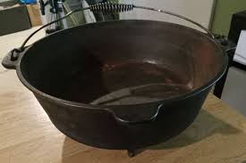 12" Cast Iron 3 Leg Dutch Oven Pot for Camping without lid ...