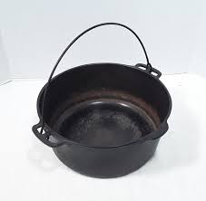 Vintage Wagner Ware Sidney O 1268 H 10" Cast Iron Dutch Oven ...