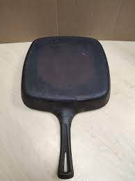 Vtg Wagner Ware Sidney O Cast Iron Square Skillet 1218C w ...