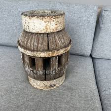 ANTIQUE WOOD WAGON WHEEL HUB 12 SPOKE | eBay