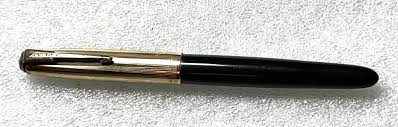 RESTORED 1946 Parker 51 Vacumatic Black G.F. Cap Fountain Pen - Etsy
