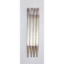 British Sterling Silver Mechanical / Propelling Bridge ...