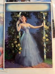 Lot Of 5 Copr. C Moss 1950 Litho Prints Waiting For You ...