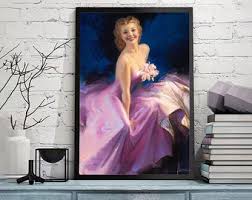 Sweet and Lovely-rolf ARMSTRONG ,giclee Repro Print,retro ...