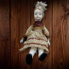 Vintage Porcelain Doll 1970s Walda Original Dress Blonde ...