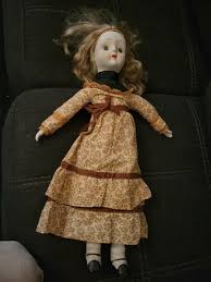 1970's Walda Doll Vintage Blonde Bisque Porcelain Painted ...