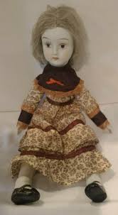 Vintage Porcelain Doll With Silver Hair ... (#187) | eBay