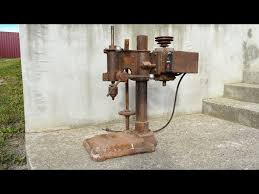 Restoring a Drill Press - YouTube