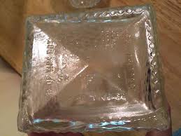 VTG Glass Liquor Bottles Diamond Cut pattern Federal Law ...